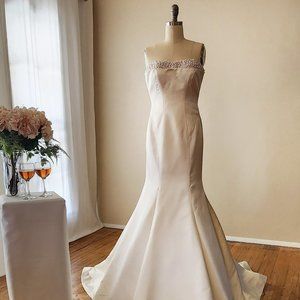 ZP345008 Zac Posen Ivory Dress